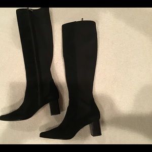 Donald J Pliner Lira suede stretch tall boot
